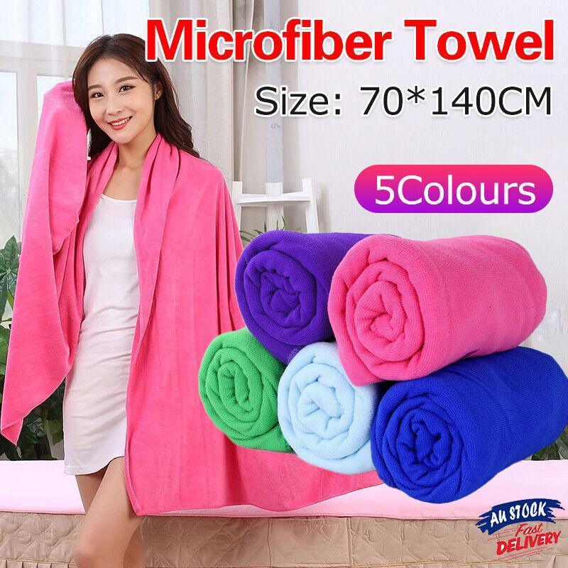Quick-Dry Bath Towel in 5 Colour Options – Product View 2