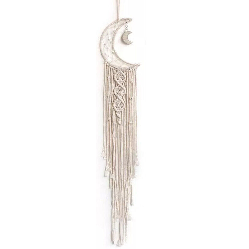 Wall Hanging New Tapestry Macrame Moon Dream Catcher Handmade Bedroom Home Decor