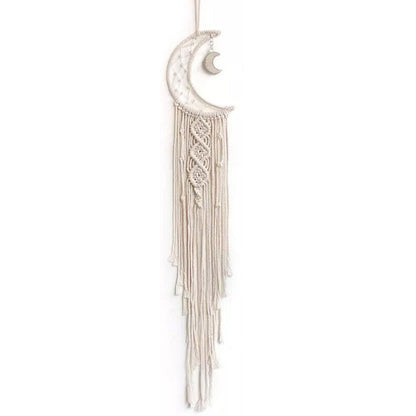 Wall Hanging New Tapestry Macrame Moon Dream Catcher Handmade Bedroom Home Decor