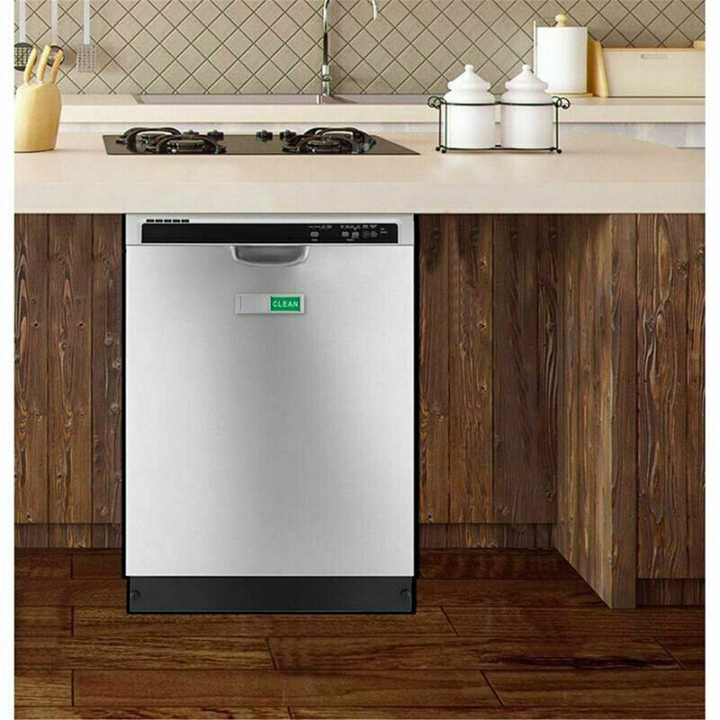 Clean Dirty Dishwasher Magnet Sign Non-Scratch Acrylic