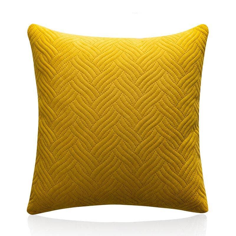 Velvet Cushion Cover in 10 Solid Colour Options – Product View 15