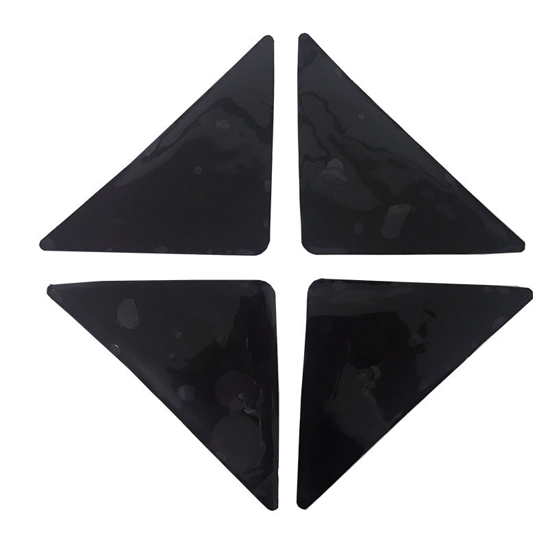 4, 8, or 16 Pcs Triangular Carpet Anti Slip Fixing Stickers