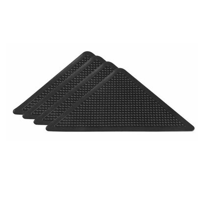4, 8, or 16 Pcs Triangular Carpet Anti Slip Fixing Stickers