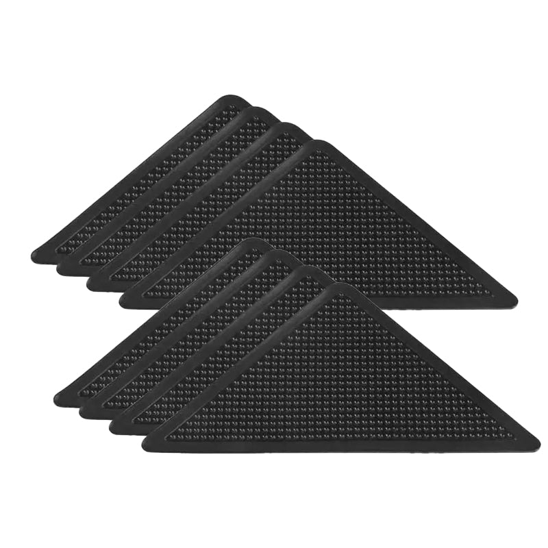 4, 8, or 16 Pcs Triangular Carpet Anti Slip Fixing Stickers