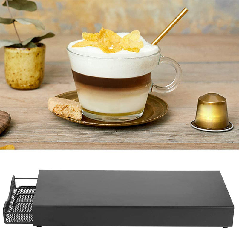 Coffee Capsule Organizer Drawer Storage for 40 Capsules K Cup Holder for Coffee
