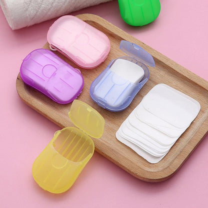 100 Pcs Disposable Soap Sheets in Travel Case – Product View 5