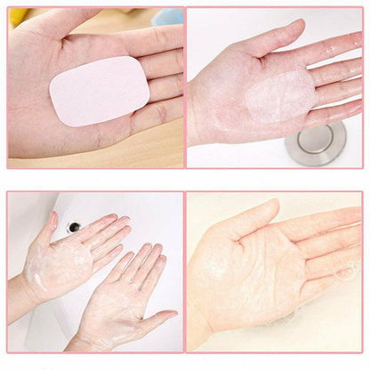 100 Pcs Disposable Soap Sheets in Travel Case – Product View 6