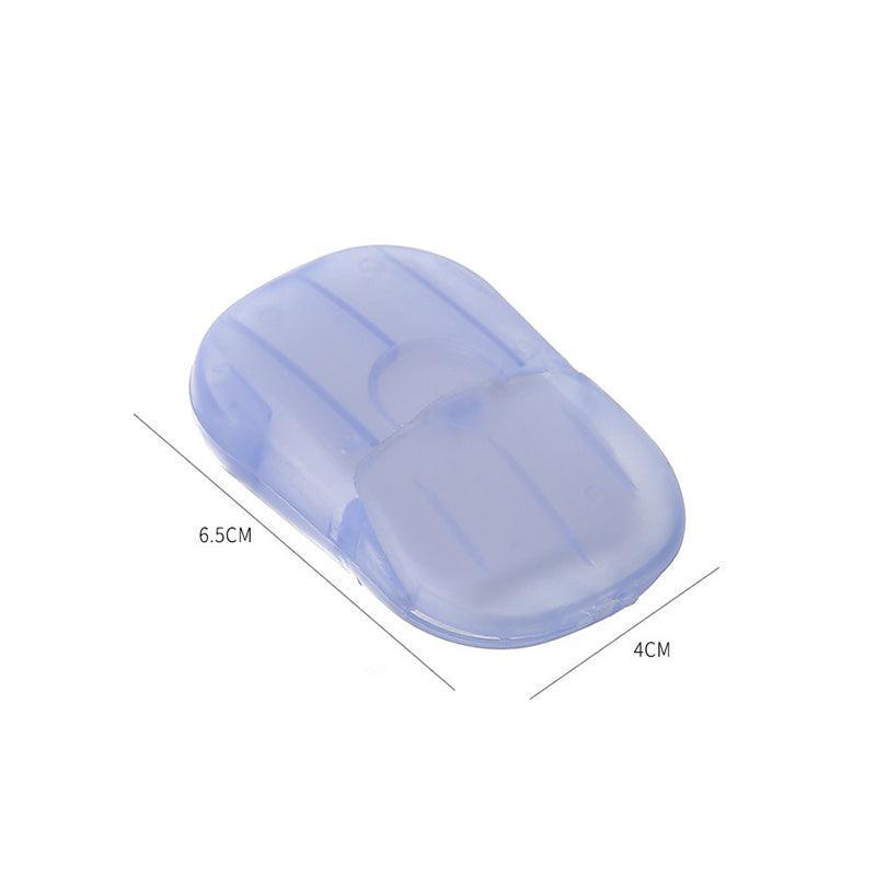 100 Pcs Disposable Soap Sheets in Travel Case – Product View 7