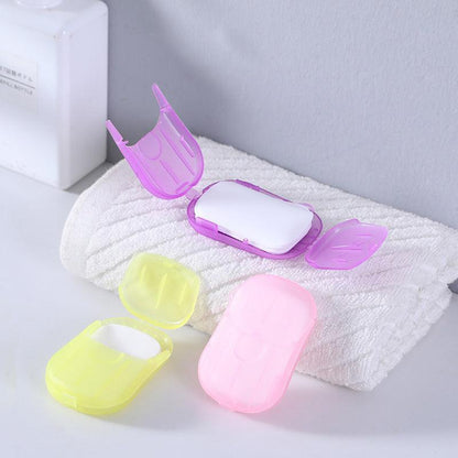 100 Pcs Disposable Soap Sheets in Travel Case – Product View 9