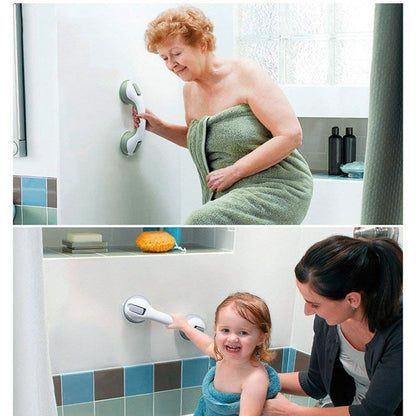 Bathroom Non slip Suction Grab Handle Safety Support Hand Rail Shower Tub Assist