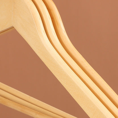 Bulk Wooden Clothes Hangers Coat Pant Suit Wardrobe Rack