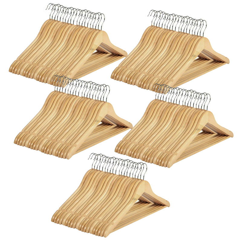 Bulk Wooden Clothes Hangers Coat Pant Suit Wardrobe Rack