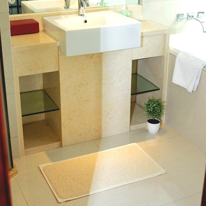 Bathroom Anti Slip Mat White Floor Rug Carpet Soft Water Absorbent Washable AU