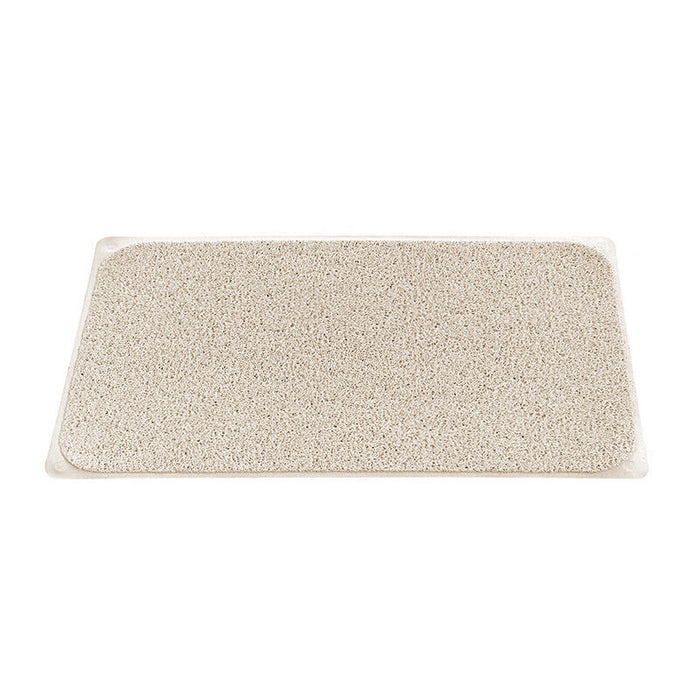 Bathroom Anti Slip Mat White Floor Rug Carpet Soft