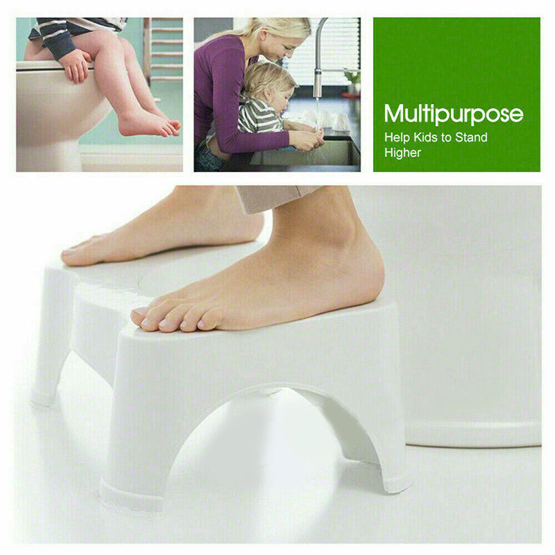 1X Sit and Squat Squatty Potty Stool ECO NON-SLIP Toilet Stools Healthy AU Stock