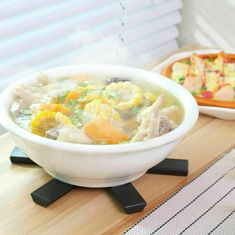Folding Heat Insulation Pad Placemats Foldable Bowl Cup Pad ABS 2 Pack