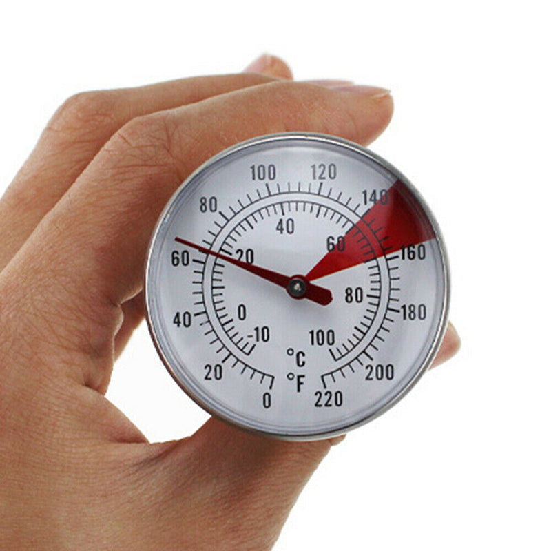 Stainless Steel Coffee Thermometer with Probe Clip – Product View 6