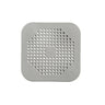 2 Pcs Drain Hair Catchers with Suction Cups — Grey