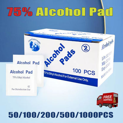75% Alcohol Prep Wipes in 4 Pack Quantities – Product View 1