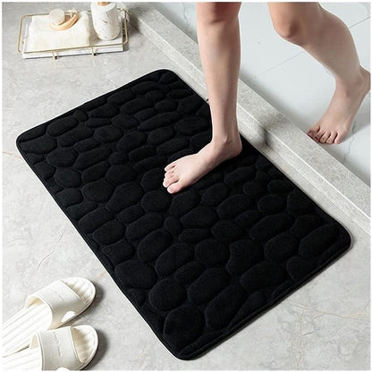 Super Absorbent Non-Slip Bathroom Rug Quick Drying Floor Mat