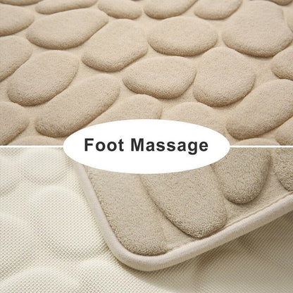 Super Absorbent Non-Slip Bathroom Rug Quick Drying Floor Mat