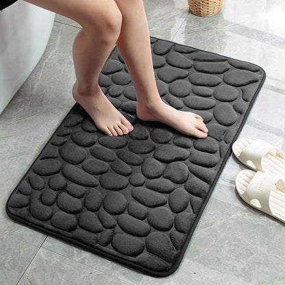 Super Absorbent Non-Slip Bathroom Rug Quick Drying Floor Mat