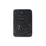 Bathroom Mat with Pebble Patterned Surface — Black / 40 × 60 cm