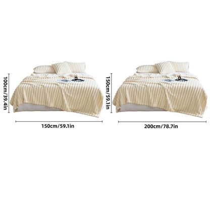 Soft Hotel Blanket in 3 Colours and 2 Sizes – Product View 3