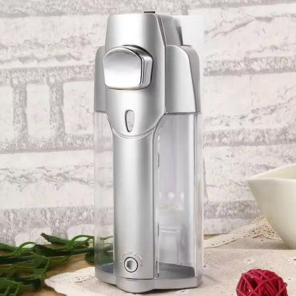 Wall-Mounted Manual Soap Dispenser 350ml Transparent ABS