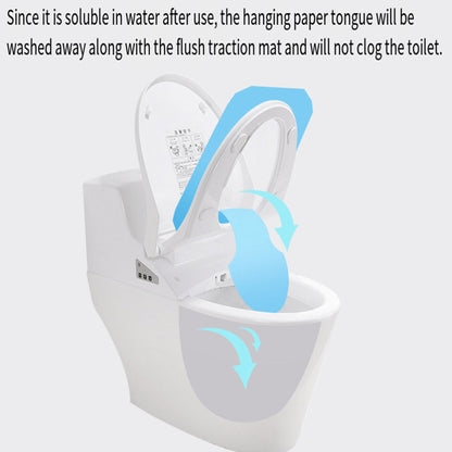 2 Packs Disposable Toilet Seat Covers 250pcs Soluble Paper