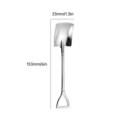 Stainless Steel Watermelon Scoop and Dessert Spoon Set of 10