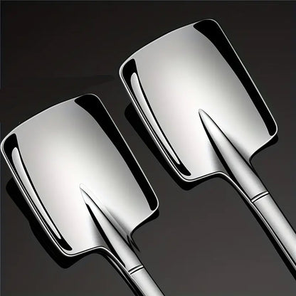 Stainless Steel Watermelon Scoop and Dessert Spoon Set of 10