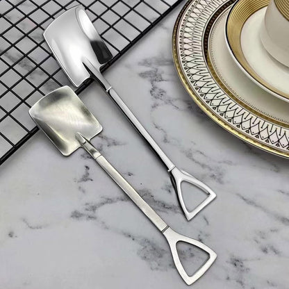 Stainless Steel Watermelon Scoop and Dessert Spoon Set of 10