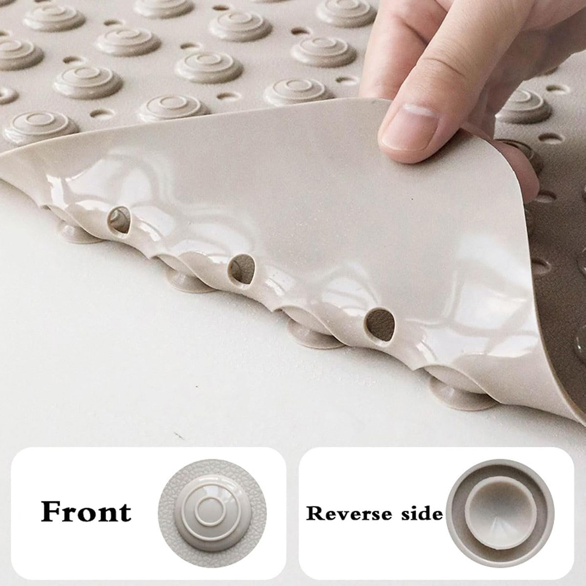 Non Slip Floor Pad Bathroom Tub Mat Bath Shower Mat with Round Massage Point