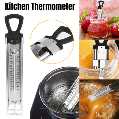 Stainless Steel Food Thermometer for Kitchen Bakery Cooking and Frying