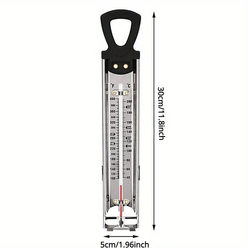 Stainless Steel Food Thermometer for Kitchen Bakery Cooking and Frying