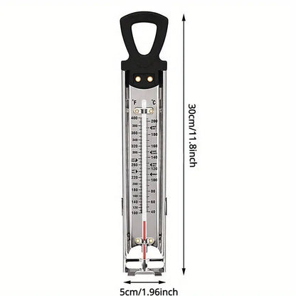 Stainless Steel Food Thermometer for Kitchen Bakery Cooking and Frying