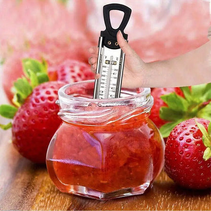 Stainless Steel Food Thermometer for Kitchen Bakery Cooking and Frying