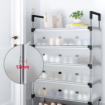 7Tier Shoe Rack Storage Organizer Stand Shelves Adjustable Shoes Holder for Home