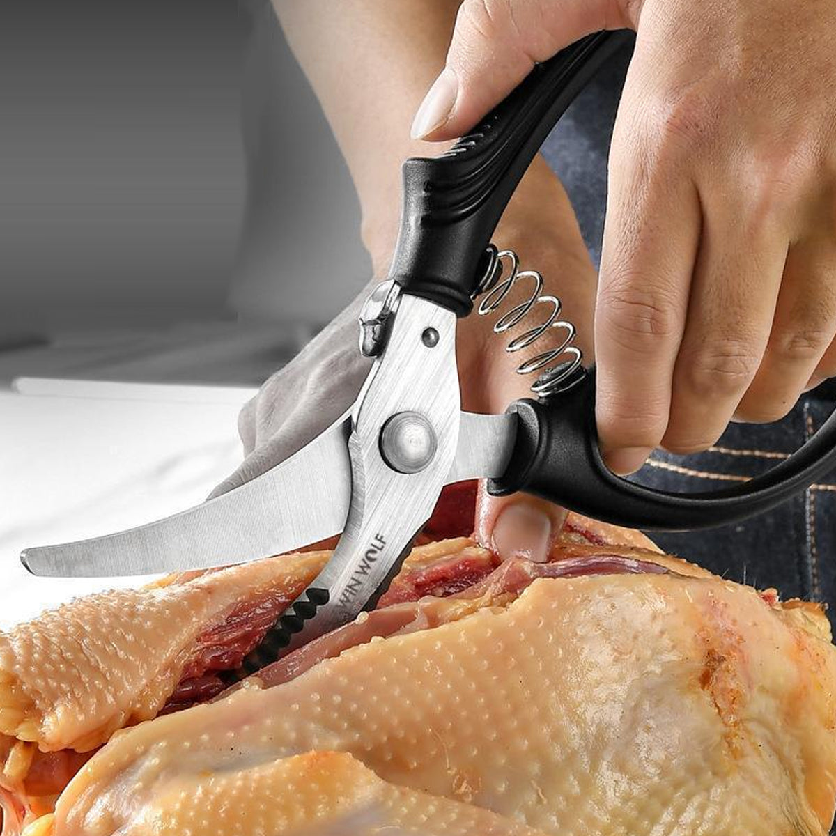 Kitchen Scissors Shears Multi-Purpose Stainless Steel Sharp Chicken Bone
