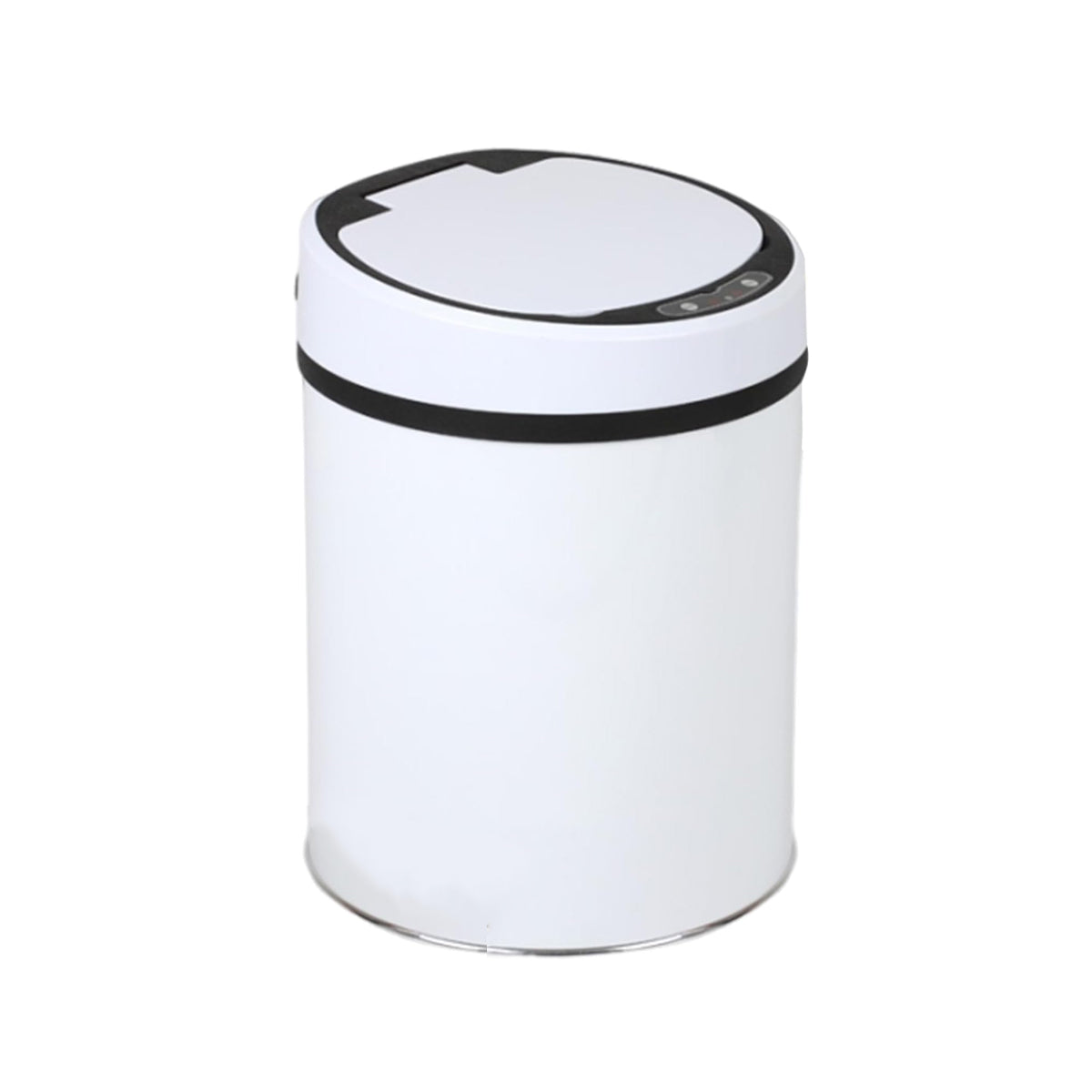 Sensor Trash Bin 12L Automatic Motion Rubbish Can White for Kitchen Home Use