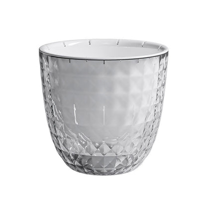 2pcs Transparent Self Watering Flowerpot Automatic Absorbent Planter Storage