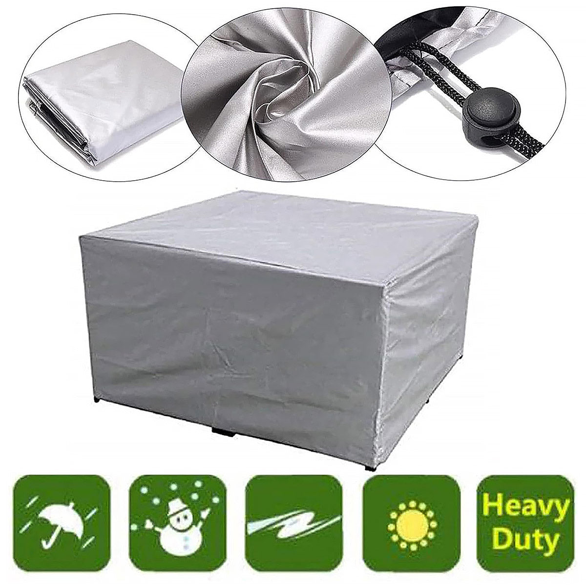Waterproof Outdoor Garden Furniture Cover Dustproof Patio Table Chair Protector