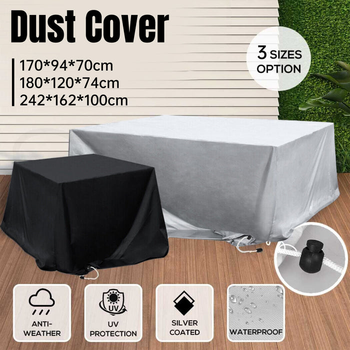 Outdoor Furniture Cover with Drawstring Hem
