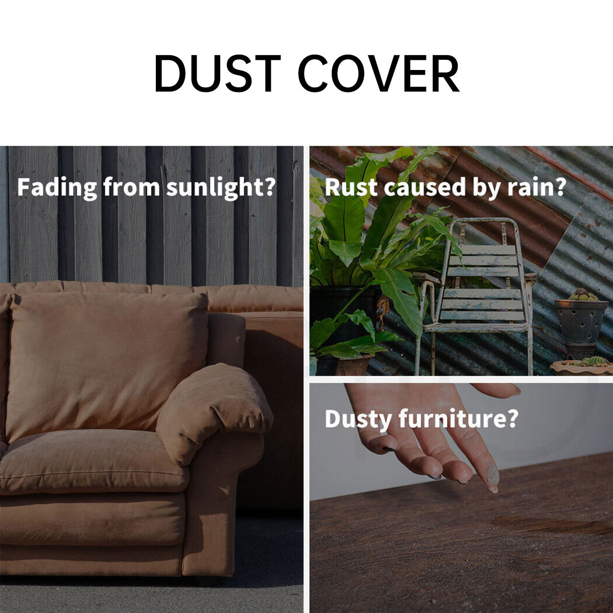 Waterproof Outdoor Garden Furniture Cover Dustproof Patio Table Chair Protector