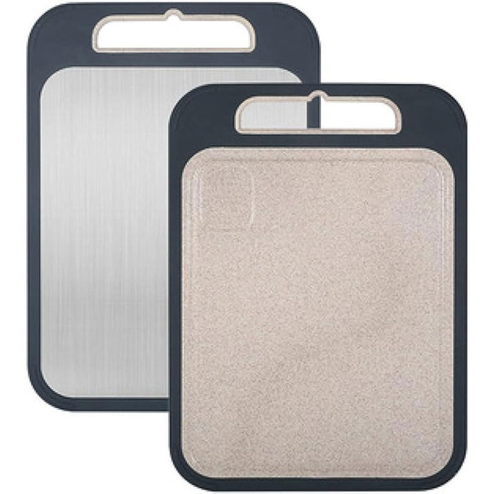 Cutting Board with Two Preparation Surfaces