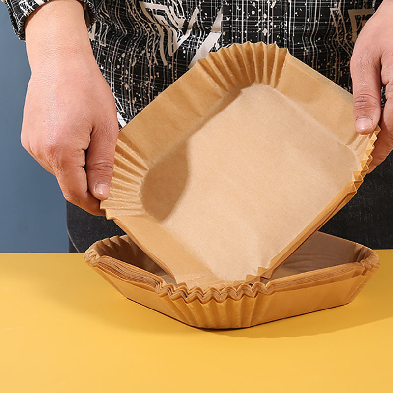 Square Air Fryer Paper Liners in 6 Options – Product View 8