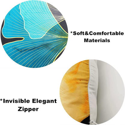 New 4PCS Home Printed Pillow Cases Decorative Cushion Covers Sofa Pillow Covers