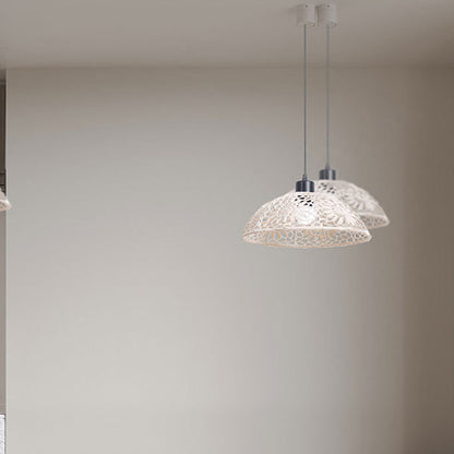 Bohemian Cotton Rope Woven Lampshade for Ceiling Pendant 30cm