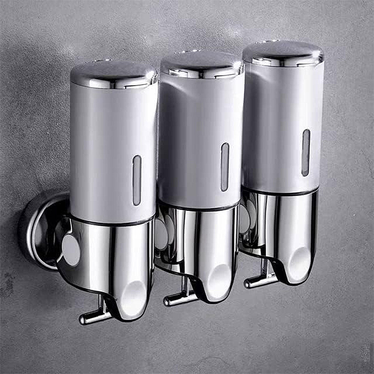Lever Soap Dispenser Manual Push Shower Gel Hotel Bathroom Use